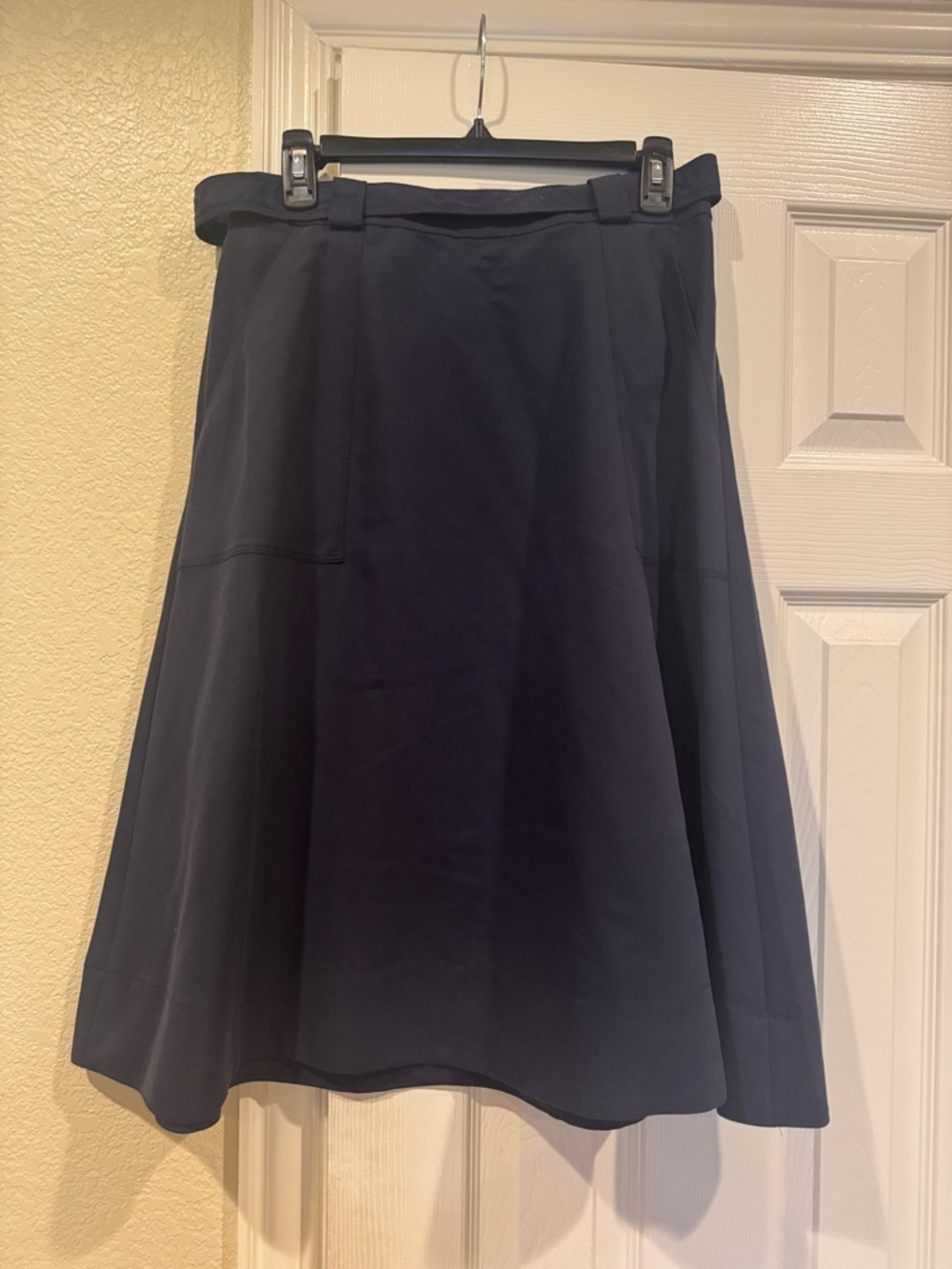 Tommy Hilfiger Navy A-Line Skirt